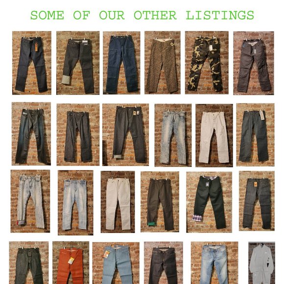 REASON SUPPLY NYC PAINT SPLATTER SLIM STRAIGHT JEANS Sz 38 LEVIS 5 POCKET 38 - Picture 9 of 10